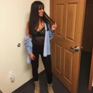 Mesh body suit